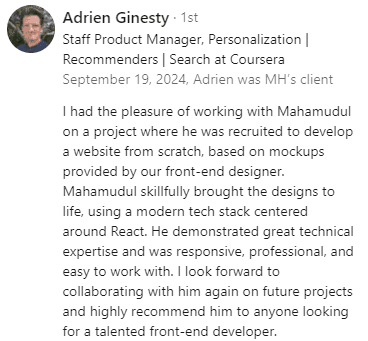 Client Review
