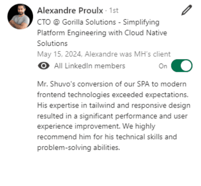 Client Review